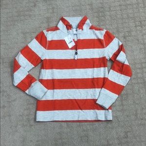 Crew Cuts Boys 1/4 zip NWT